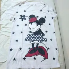 ［廃番品］TOMMY DisneyコラボTシャツ ミニー 星柄 トミー