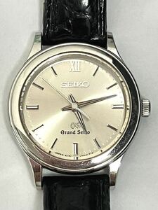 #A79513:SEIKO グランドセイコー GS 4J51-0A10 シルバー文字盤 QZ レディース 腕時計 稼働品 表彰刻印あり 中古