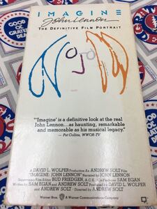 John Lennon★中古VHS/US版「Imagine」