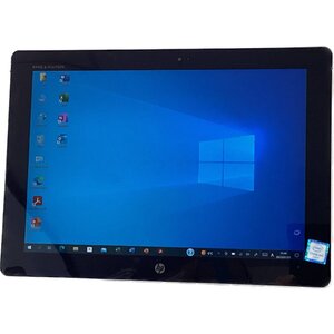 訳あり OFFICE H&B 2016 hp Elite X2 1012 G1 m5-6Y54 8GB SSD 256GB 12インチ タブレット タッチパネル タッチ液晶 持ち運びに便利 w728