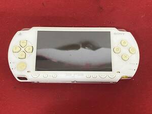 M-7821　【同梱不可】980円～ 現状品　PSP　本体　PSP-1000　ホワイト　バッテリーなし　ゲーム機