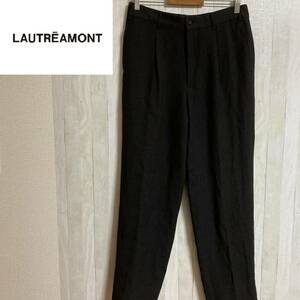 LAUTREAMONT MEN★ロートレ・アモン★メンズ ウールブレンド パンツ スラックス★サイズL　3-154