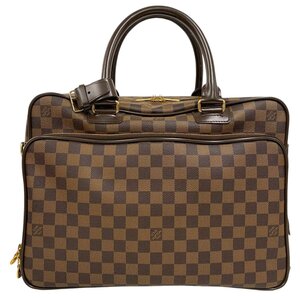 LOUIS VUITTON ルイ・ヴィトン N23252 イカール ダミエ 2Way ビジネスバッグ ショルダーバッグ ブリーフケース ブラウン系 ハンドバッグ