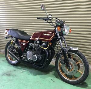 KZ1000 mk2仕様 角ヘッド レッド KZ1000LTD KZ1000mk2 マーク2 z1 z2 Z900 Z750RS