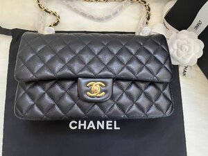 美品 CHANEL　トップハンドル ミニ フラップ 　チェーンショルダーバッグ