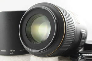 ■超美品■ Nikon ニコン AF-S MICRO NIKKOR 105mm 1:2.8G ED VR ★超美品の極めて美しい外観！ 超クリアな光学系！動作確認済！★＃1179