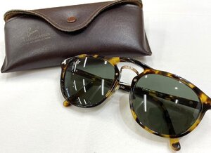 【6HK賀12001E】★1円スタート★Ray-Ban★レイバン★サングラス★EASTBOUND BERKLEY★イーストバウンド バークレイ★べっ甲柄★ケース付き