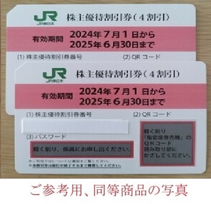 ☆ＪＲ東日本株主優待割引券２枚セット☆