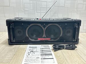 動作品　高音質・重低音 PANASONIC パナソニック RX-PA7 おしゃれなRIDDIMVOX CDラジカセ |パーソナルPAシステム 