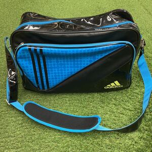 【中古品】adidas エナメルバッグ 45×20×32cm