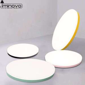 LED Macaron Ceiling Light Lamp Modern Panel Fixture Bedroom Children Remote Living Room Ha