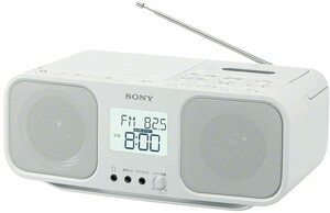 ソニー CDラジオカセットレコーダー CFD-S401 : FM/AM/ワイドFM対応 大型液(中古品)