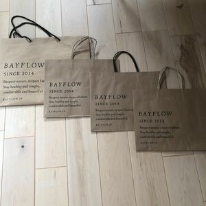 BAYFLOW 紙袋　ショップ袋