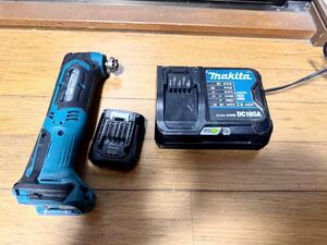 一円スタート☆MAKITAマキタ充電式マルチツール 10.8V TM30D + マキタDC10SA 10.8V + マキタバッテリーBL1015 1.5Ah(セット)