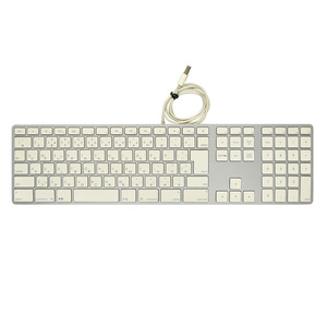 当日発送 Apple 純正 USB 有線 キーボード A1243 中古品 日本語 JIS テンキー 4-0321-4 Keyboard iMac Mac mini EMC2171