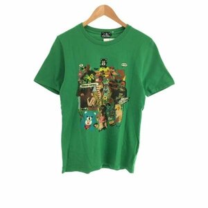 HYSTERIC GLAMOUR ヒステリックグラマー SKLX TEENAGE DIRTBAG プリントTシャツ グリーン サイズ:S レディース ITV5Y8NIZ3EU