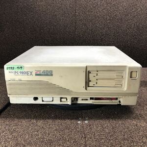 DT98-419 激安 PC98 デスクトップ NEC PC-9801EX2 HDD欠品 通電確認済み ジャンク