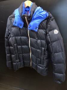 MONCLER モンクレール 53740 ダウンジャケット ネイビー サイズ0 JS-291465