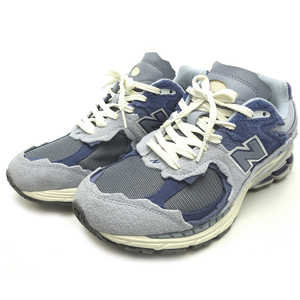 ［飯能本店］NEW BALANCE ニューバランス ＃28 2022年秋冬 M2002RDI スニーカー レザー ブルー系 メンズ DH75721