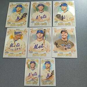 topps allen&ginter chrome new york mets ニューヨークメッツ RC ルーキー含む8枚セット