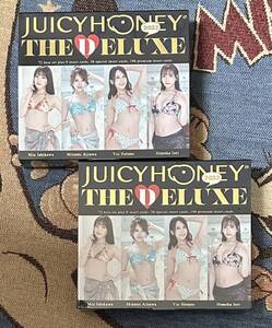 ジューシーハニー JUICY HONEY THE DELUXE 2023 新品未開封 2ボックス 2BOX シュリンク付き 石川澪 相沢みなみ 波多野結衣 庵ひめか