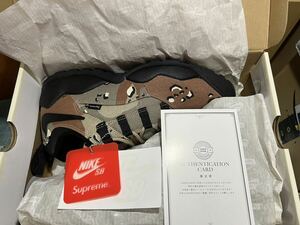 Supreme Nike SB Darwin Low Desert Camo 30cm 