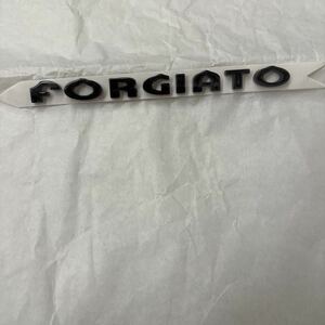 forgiato エンブレム