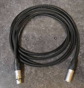 KLOTZ MC5000 約3.0M XLR NEUTRIK　メッシュチューブ装着 マイクケーブル バランス　クロッツ　１　canare mogami belden