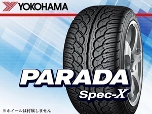 ヨコハマ PARADA Spec-X パラダ スペックエックス PA02 325/50R22 116V[F1167] ※4本送料込み総額 184,360円