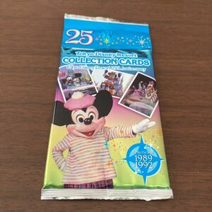 TDR　25周年　東京ディズニーリゾートコレクションカード　1989年～1992年バージョン