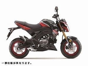 Z125PRO　キャンディーパーシモンレッド　ウレタン塗料500gセット