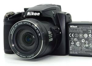 ★極上品★ NIKON ニコン COOLPIX P500 コンパクトデジタルカメラ バッテリー付属 #N509