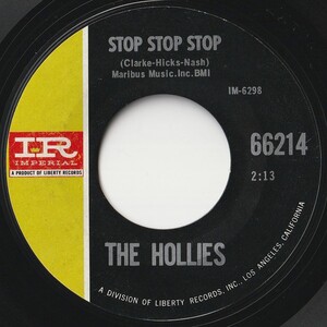 Hollies Stop Stop Stop / It