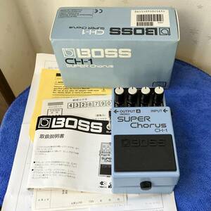 BOSS CH-1 SUPER Chorus 元箱、説明書付き、美品