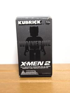 KUBRICK　X-MEN 2 WOLVERINE　メディコムトイ　未開封品