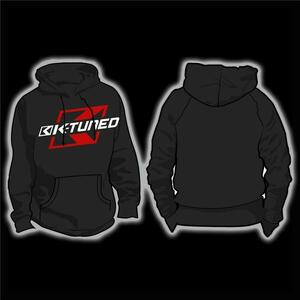 k-tuned Hoodie パーカー 黒 ジップ無 Ｍサイズ USDM honda シビック RSX K20A K24A K20C L15B ホンダ