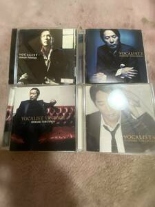 徳永英明 カバーアルバム CD VOCALIST VINTAGE + VOCALIST 4と3と1 計4枚セット HIDEAKI TOKUNAGA