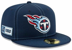 【7.1/4】 限定 100周年記念モデル NEWERA ニューエラ TITANS ネテシス タイタンズ 紺 59Fifty キャップ 帽子 NFL アメフト USA正規品 公式