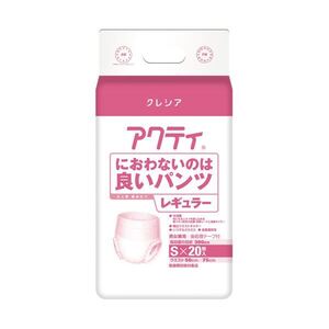 【新品】日本製紙クレシア におわないのは良いパンツレギュラーS20 4P