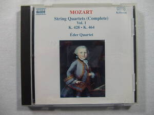 Mozart モーツァルト　　String Quartets Vol.1 弦楽四重奏曲 K.464、K.428 　 / Eder Quartet　エデル四重奏団