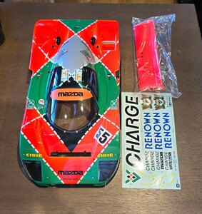 タミヤ レナウンチャージ マツダ 787B 1/10 スペアボディ 未使用品 ル・マン優勝車 Cカー TAMIYA