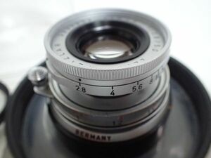 H065/6E〇LEITZ WETZLAR ライカ ELMAR 50mm F2.8 Mマウント 沈胴式 美品〇