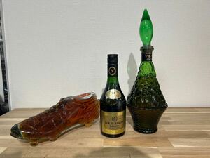 ★ 371 【未開栓】　甲斐の里　甘味果実酒　ナポレオン　ルイバロン ブランデー　sauvignon blanc 3本セット