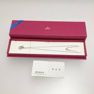 ★ TASAKI 田崎 タサキ SILVER 925 刻印 本真珠 ネックレス 40cm 4.2g アクセサリー