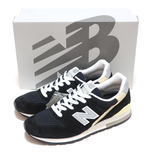 NEW BALANCE U996BL US11 29cm BLACK SUEDE MADE IN USA ( ニューバランス 996 ブラック 黒 スエード メッシュ アメリカ製 )