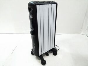 ★動作品 DeLonghi デロンギ マルチダイナミックヒーター MDHU09-BK オイルヒーター 6畳～8畳 1203-303J□ @160★