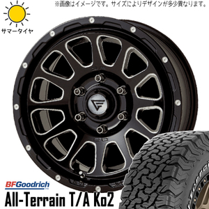 245/65R17 サマータイヤホイールセット RAV4 etc (BFGoodrich All-Terrain KO2 & DELTAFORCE OVAL 5穴 114.3)