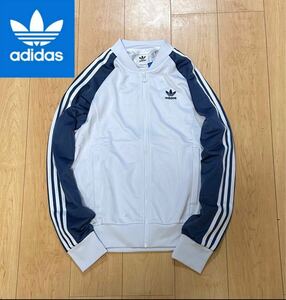 早い者勝ち 送料230円 アディダス adidas ジャージ トレフォイル オリジナルス ATP トラックジャケット ロゴ ライン トラックトップ L