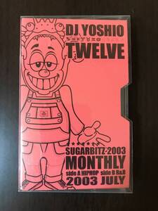 ミックステープ TWELVE 2003 Monthly HIPHOP.R&B 7月 JULY DJ YOSHIO 中古 カセットテープ MIX TAPE HIPHOP R&B ラップ ヒップホップ