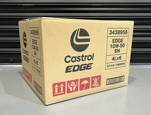 カストロール エッジ 10w50 4L×6缶 ワンケース API SN ターボ CASTROL EDGE RS